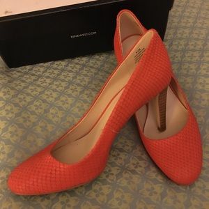 Nine West Orange Heels